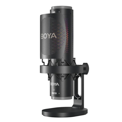 BOYA K9 RGB USB Microphone – Studio-Grade RGB USB Condenser Mic